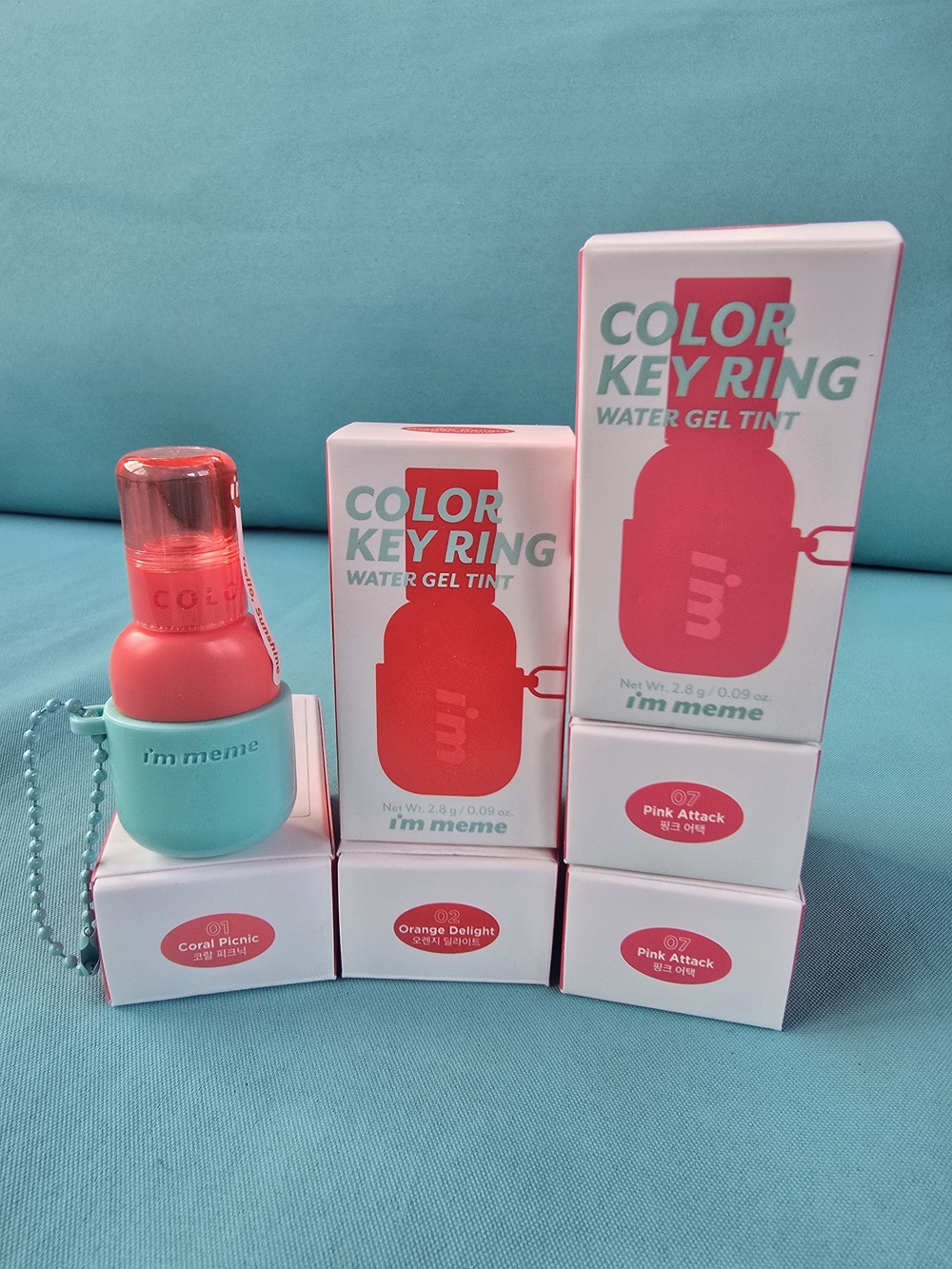 💚 I'm Meme - Color Key Ring Water Gel Tint - 2.8g